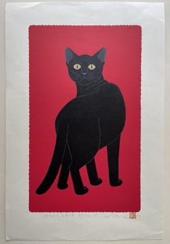 Looking Back - Black Cat