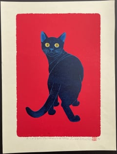 Looking Back - Blue Cat