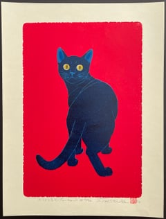 Looking Back - Blue Cat