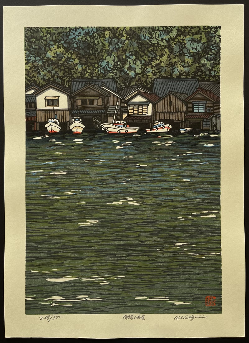 Boat Houses of Ine by Nishijima Katsuyuki