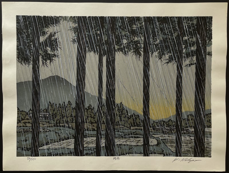 Late Autumn Rain by Nishijima Katsuyuki