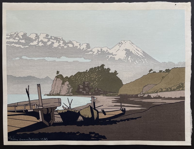 Fuji from Mitsuhama by Pieter Irwin Brown