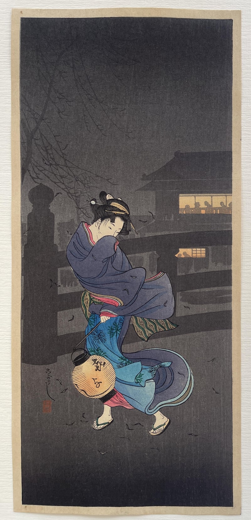 Cold Winter Wind by Takahashi Shotei