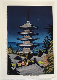 Moonlight in Yasaka Pagoda