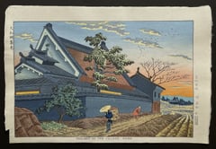 Twilight in the Village, Nara