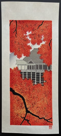 Kiyomizu temple in autumn