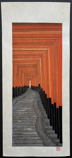 The 1000 Torii at Kyoto's Fushima Inari Shrine