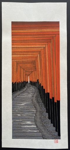 The 1000 Torii at Kyoto's Fushimi Inari Shrine