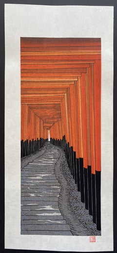 The 1000 Torii at Kyoto's Fushimi Inari Shrine