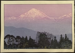 Azumino in Early Spring (Signed)