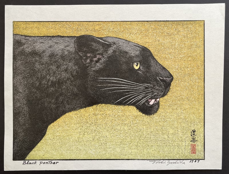 Black Panther by Toshi Yoshida
