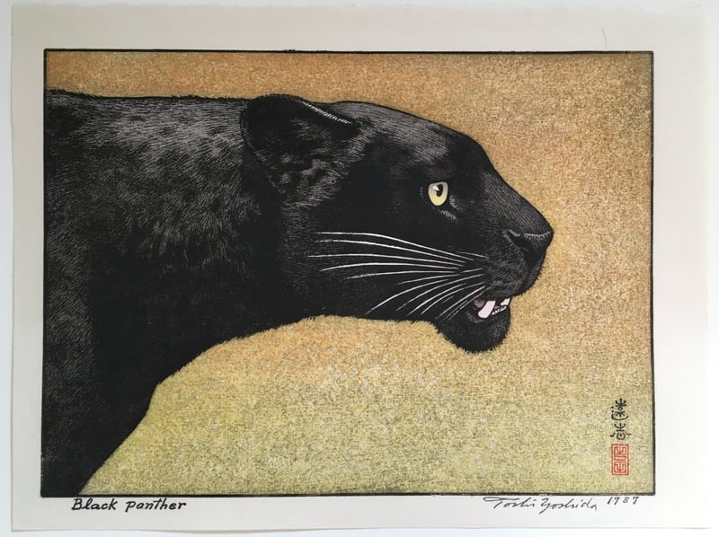 Black Panther (Heisei) by Toshi Yoshida