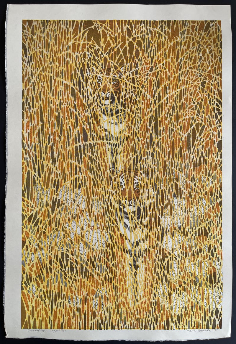 Camouflage by Toshi Yoshida