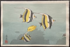 Hawaiian Fishes (A) (Heisei)