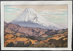 Mt. Fuji from Nagaoka, Cloud (Heisei)