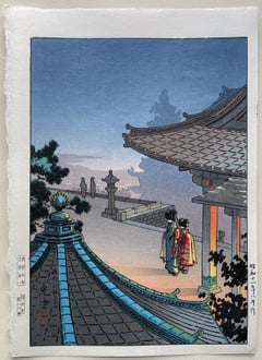 Evening at Mii-Dera Temple (Seki)