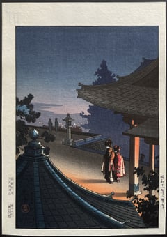 Evening at Mii-Dera Temple (Yokoi)