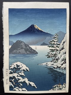 Fuji from Mitsuhama in Nishiizu (Itoh)