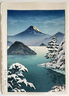 Fuji from Mitsuhama in Nishiizu (Seki)