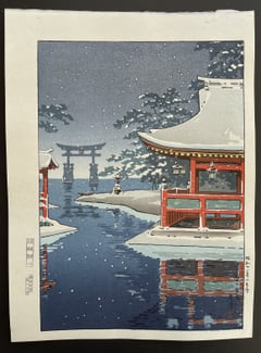 Miyajima in Snow