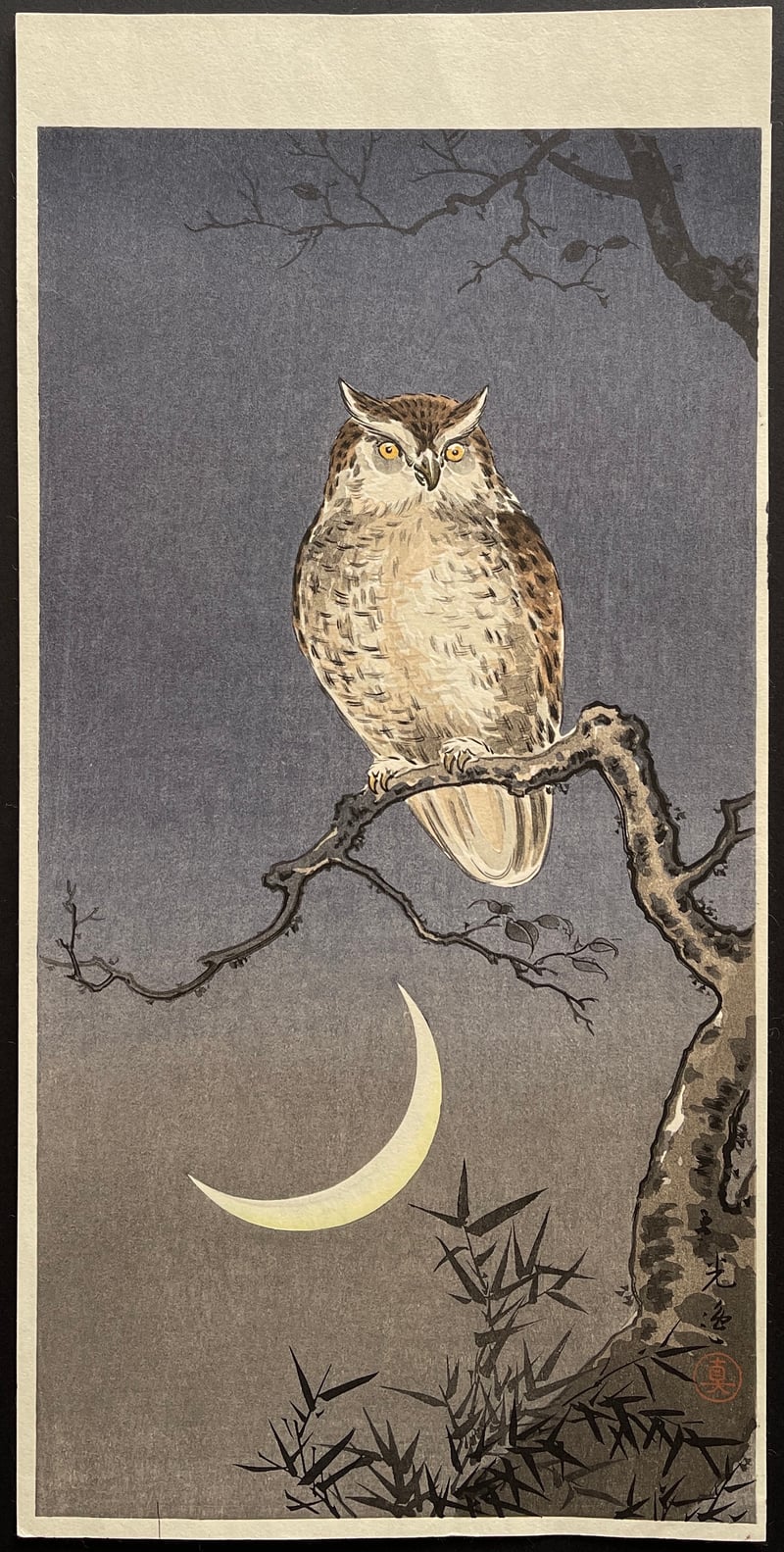 Owl (1930s) by Tsuchiya Koitsu