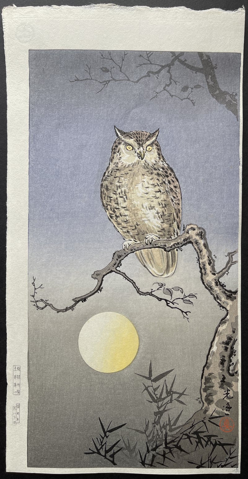 Owl by Tsuchiya Koitsu
