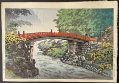 Shinkyo Bridge at Nikko (Seki)