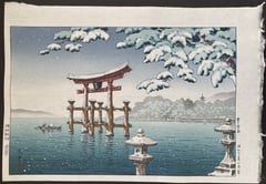 Snow at Miyajima
