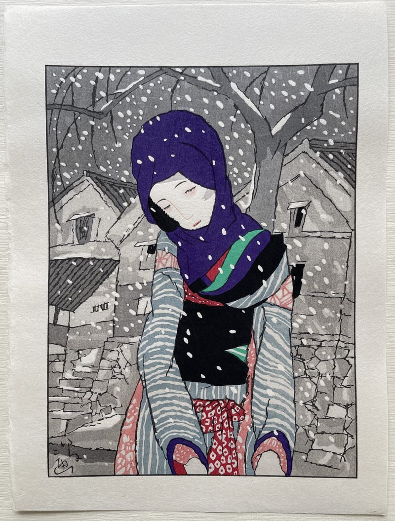 Legend of the Snowy Night by Yumeji Takehisa